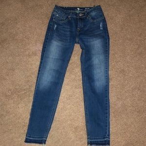 Girls 7 for all man kind  size 12 girls jeans